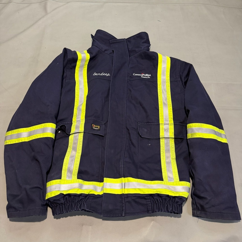 Big Bill FR Westex Insulated Flame Fire Resistant 3M Reflective Jacket -M-XXXX
